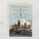 Harry Potter | Convite para Casamento de Castelo H (Frente/Verso)
