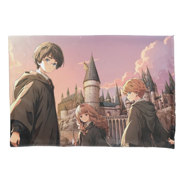 HARRY POTTER™ Hermione & Ron HOGWARTS™ Anime Scene (Frente)