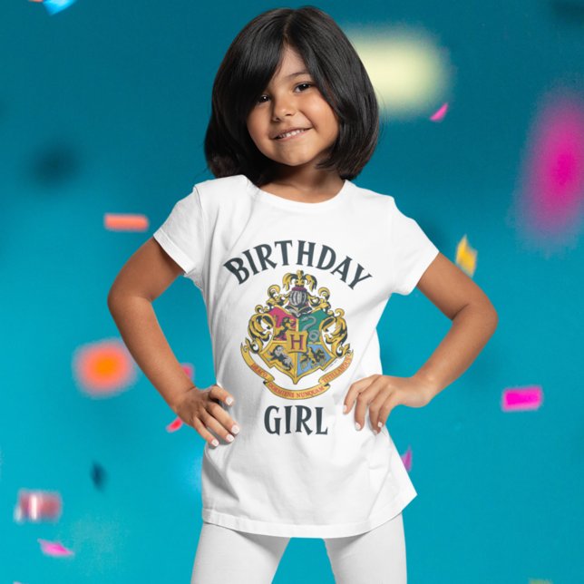 Harry Potter | Hogwarts Birthday Girl T-Shirt (Criador carregado)