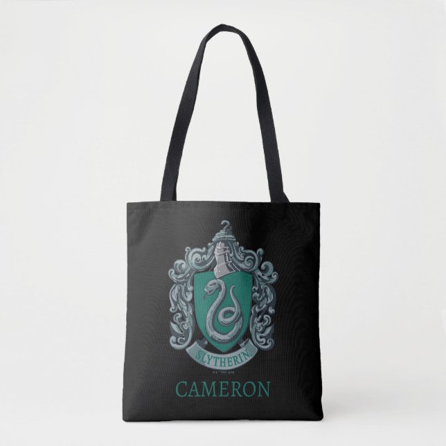 Harry Potter | Slytherin Crest Green Large Bolsa B (Frente)
