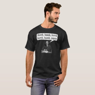 Harry Truman canta a bomba Japão - o t-shirt dos