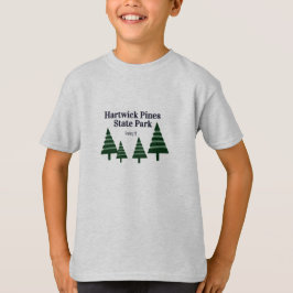 Hartwick Pines State Park Kids T-Shirt