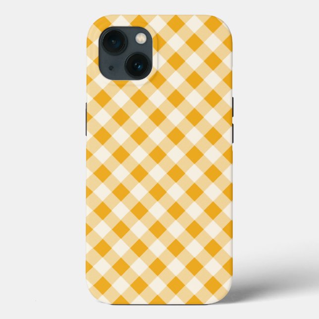 Harvest Dourada Gingham (Verso)