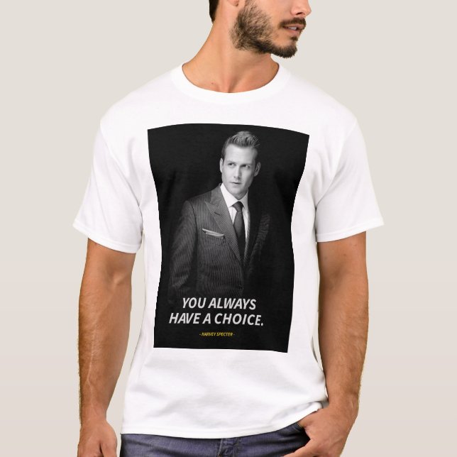 Harvey specter quotes T-Shirt (Frente)