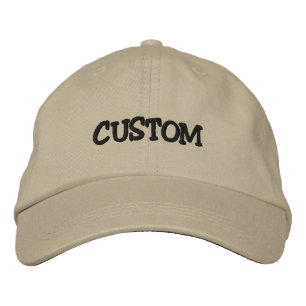 Hat bordado personalizado, Boné de Pai personaliza