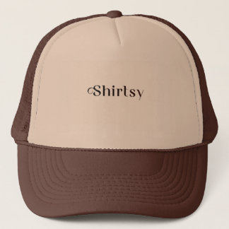 Hat de caminhoneiro minimalista "Shirtsy" - Boné d