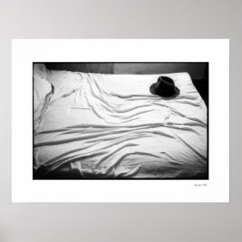 HAT ON BED Poster