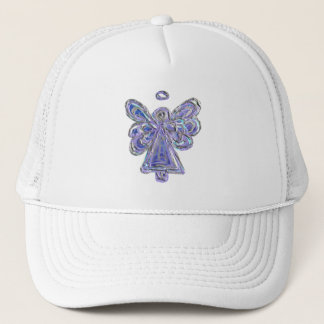 Hat ou Boné de Arte Personalizada do Angel Purple