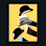 Hats French Art Deco Poster vintage francês<br><div class="desc">Poster vintage francês Art Deco imagens antigas em francês, posters vintage, imagens retroradas, ilustrações vintage, imagens vitorianas, gráficos vintage, retrato vintage, Popular, Estilos Décor, poster de estilo retrô, poster vintage, arte, vintage, legal, moderno, vitoriano, país, paisagens, retrô, arte deco, mediterrâneo, asiático, francês, francês, nouveau, ilustrações de vintage, chapéus de vintage...</div>