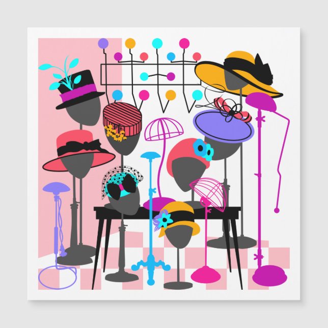 Hats Galore Magnet (Frente)