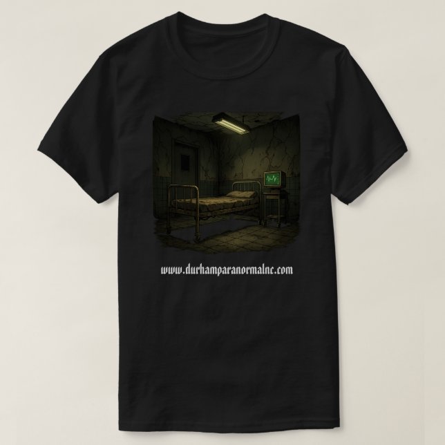 Haunted Hospital Bed  T-Shirt (Frente do Design)