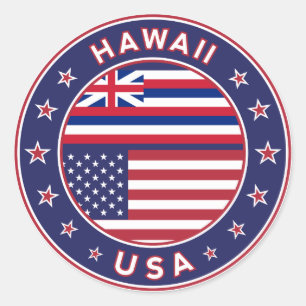Havaí, Estados Unidos, adesivo Havaí,