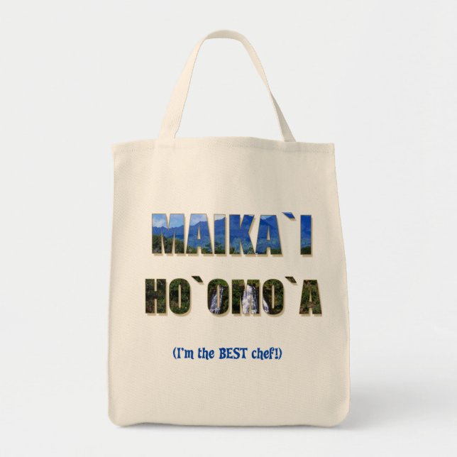Havaiano "Maika`i Ho`omo`a" Grocery Bolsa (Frente)