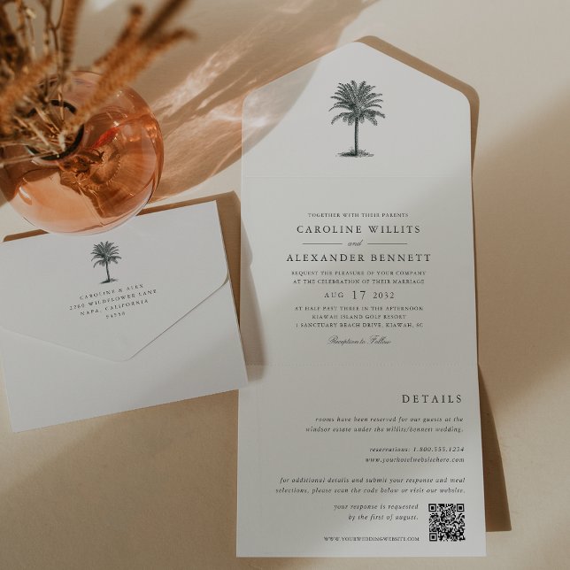 Havana Palm | Vintage Palm Tree Wedding (Criador carregado)