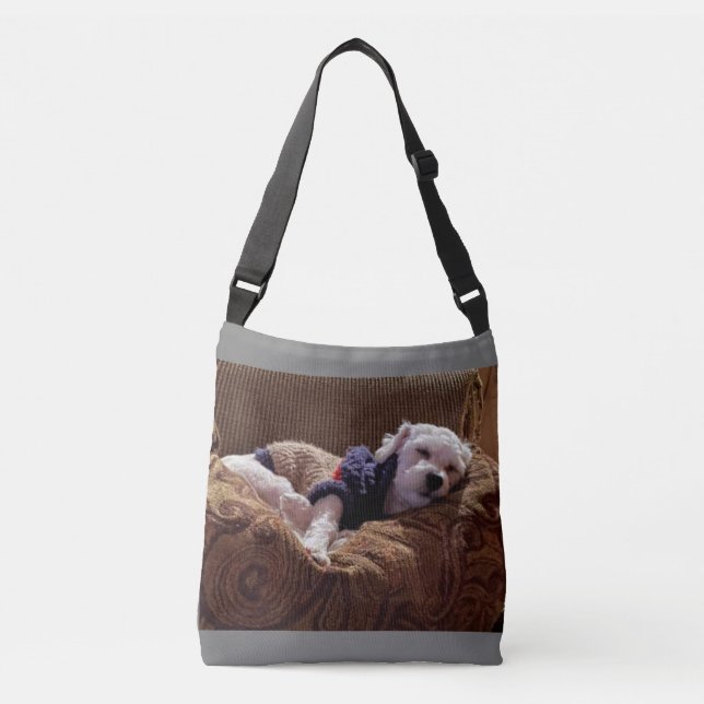 Havanese Puppy Napping - Bolsa (Frente)