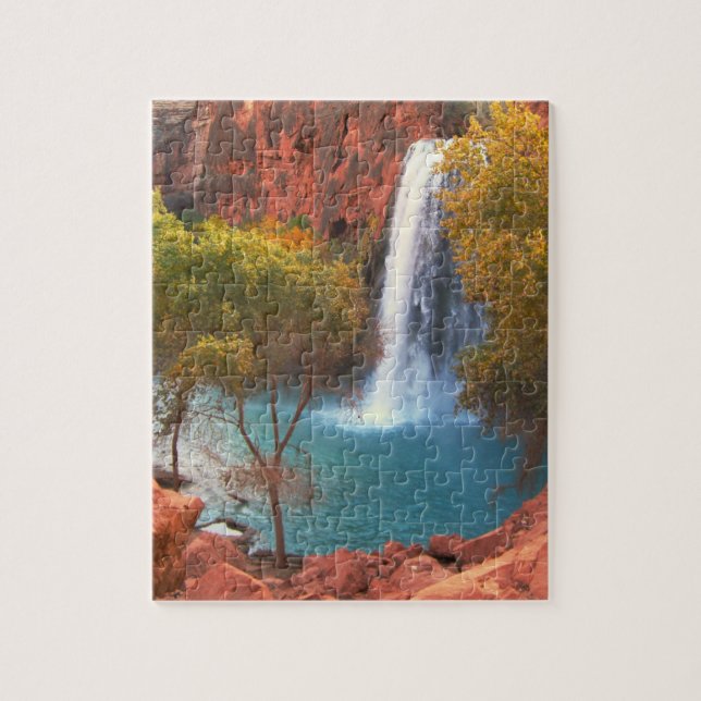 Havasu Falls, quebra-cabeça de quebra-cabeça de Wa (Vertical)