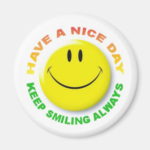 Have a Nice Day, Keep Smiling Always Smilie íman