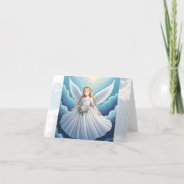 Havenly Angel Dobrou Cartões de agradecimentos