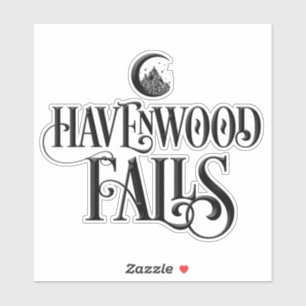 Havenwood cai decalque do vinil do logotipo