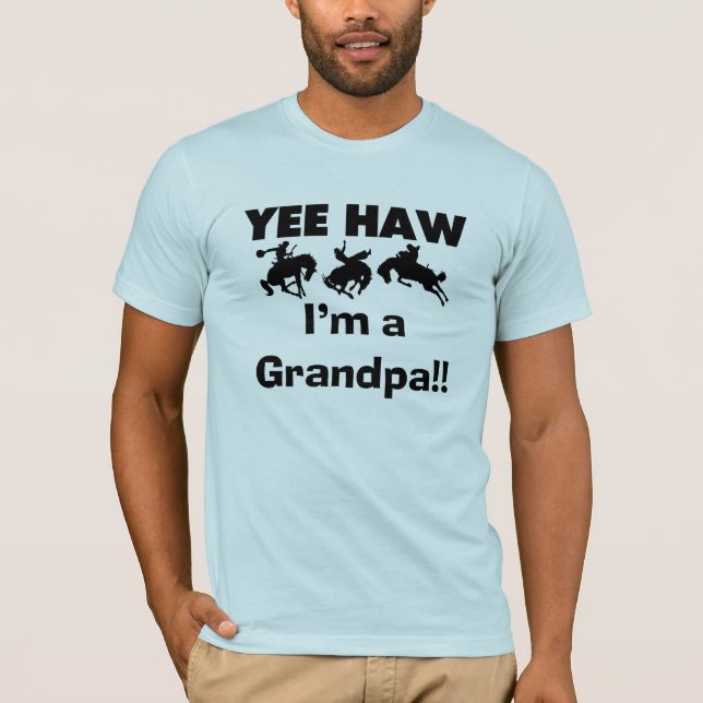 Haw de Yee eu sou t-shirt e presentes de um vovô (Frente)