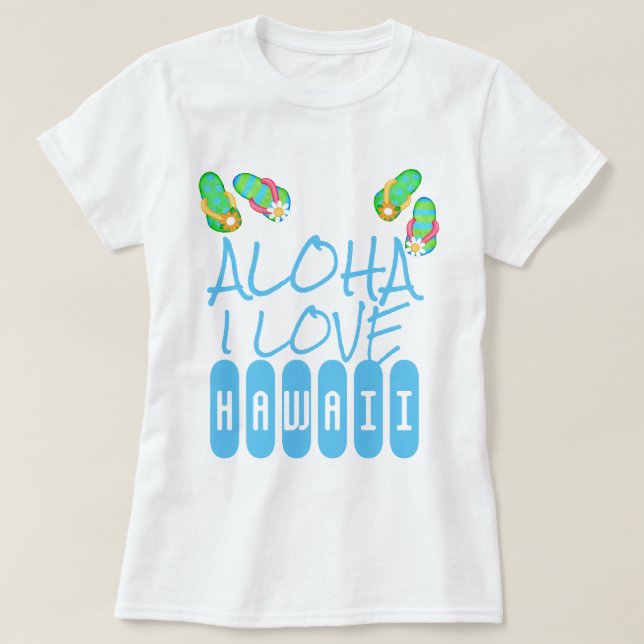 HAWAII ALOHA COLLECTION T-Shirt (Frente do Design)