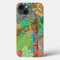 Hawaii Flower Hula Vintage - Gráfico Floral