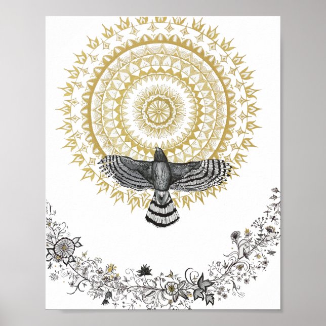 Hawk Dreams 8x10 Impressão (Frente)