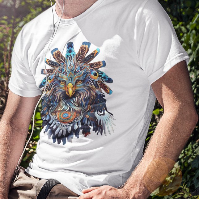 Hawk Spirit Animal T-Shirt (Criador carregado)