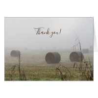 Hay Balança No Cartões de agradecimentos De Nevoei