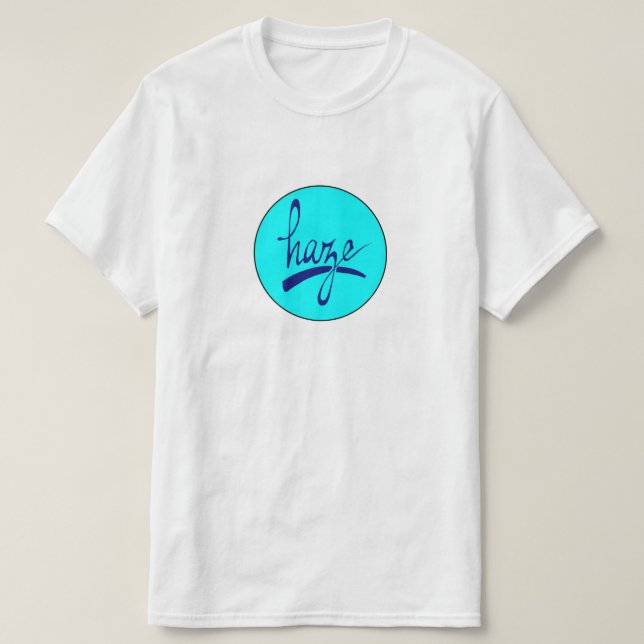 Haze Blue Logobox T-Shirt (Frente do Design)