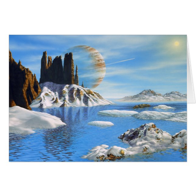 HD222582 b e cartão da lua (Frente Horizontal)