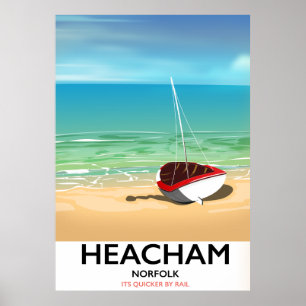 Heacham Norfolk poster