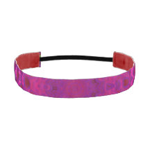 Headband roxo do No-Deslizamento do caleidoscópio