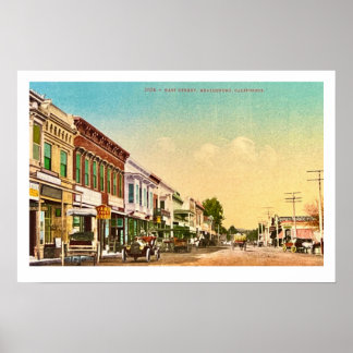 Healdsburg California Poster Impressão