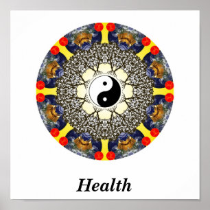Health Mandala Impressão