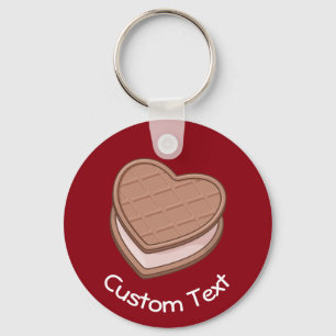 Heart Biscuit Chaveiro