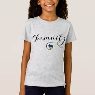 Heart Chemnitz, I Love Chemnitz, Alemanha T-Shirt