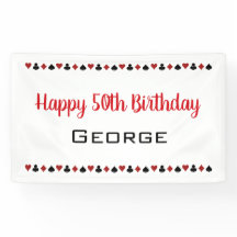 Heart Diamond Spade Club Casino Aniversário