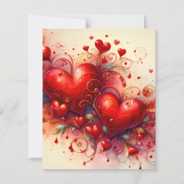 heart scrapbook paper (Frente)
