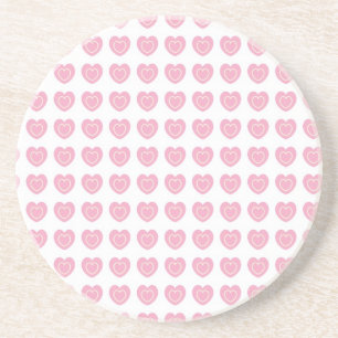 Heart Series-1 — Porta copos de Coração Rosa 1