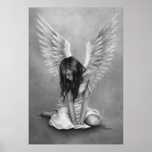 Heartbroken Angel Poster