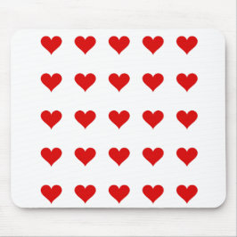 Hearts Mouse Pads & Desk Mats