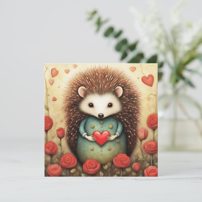 Hedgehog Love 2 (Em pé/Frente)