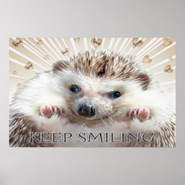 HEDGEHOG MANTER POSTER DE SORTE (Frente)