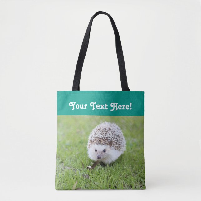 Hedgehog Tote Bag (Frente)
