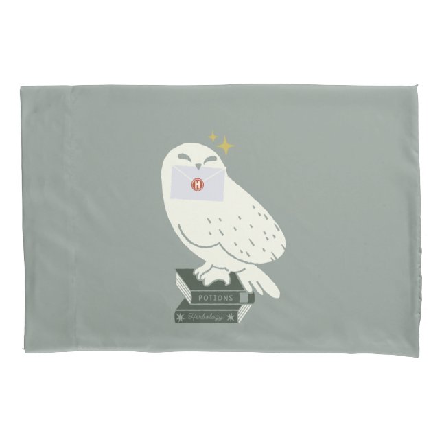 Hedwig com desenho caprichoso de carta (Frente)