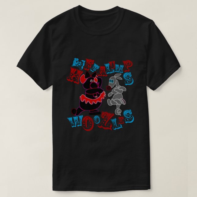 Heffalumps e Woozles, T-Shirt essencial.png (Frente do Design)