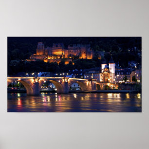 Heidelberg no impressão da noite