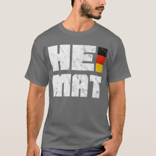 Heimat, alemão, casa na Alemanha, camiseta para us