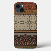 Heirloom Têxtil com Padrões Decorativos